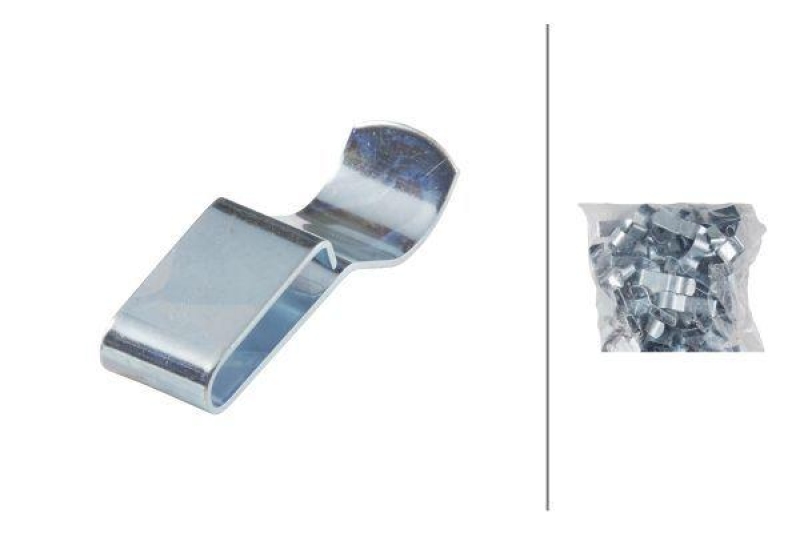 HELLA 8HS 071 414-001 Klemme, Elektrische Un... Länge 43 mm