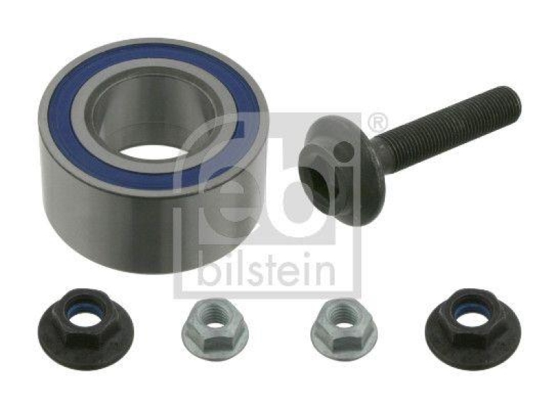 FEBI BILSTEIN 24366 Radlagersatz mit Antriebswellenschraube und Muttern f&uuml;r VW-Audi
