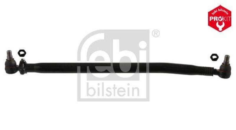 FEBI BILSTEIN 43722 Lenkstange mit Kronenmuttern und Splinten, vom Lenkgetriebe zum 1. Lenkzwischenhebel f&uuml;r M A N