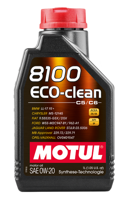 MOTUL 110724 Motoröl 8100 ECO-Clean 0W-20 Kanister 1L