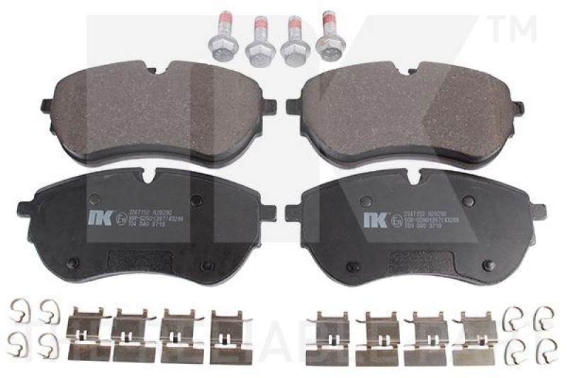 NK 2247152 Bremsbelagsatz, Scheibenbremse f&uuml;r VW