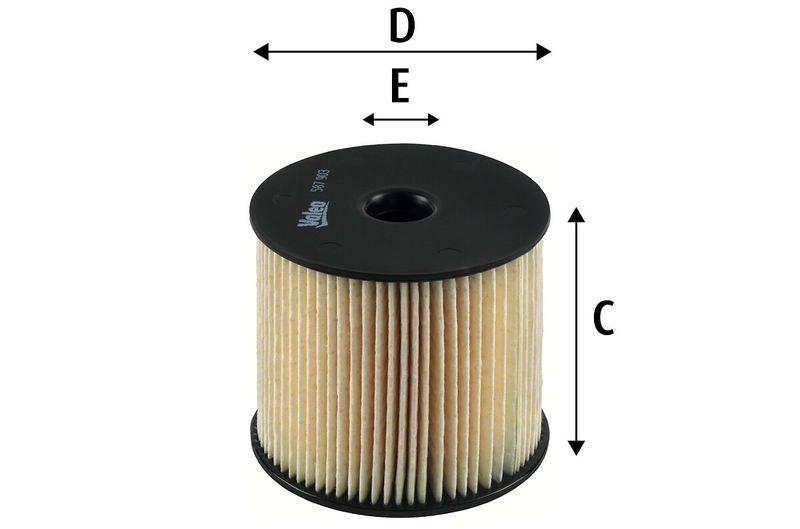 VALEO 587903 Kraftstofffilter, Diesel