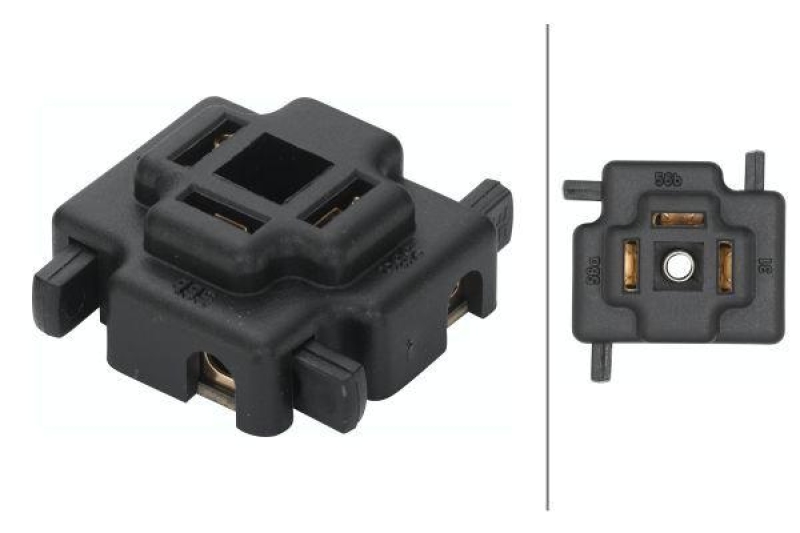 HELLA 8JA 001 909-001 Stecker 3pol