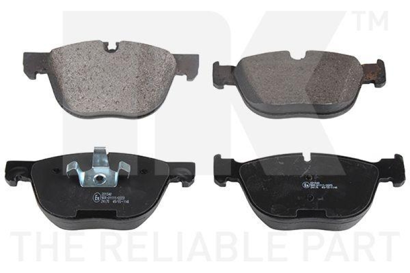NK 221540 Bremsbelagsatz, Scheibenbremse f&uuml;r BMW