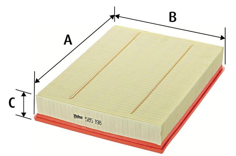 VALEO 585198 Luftfilter