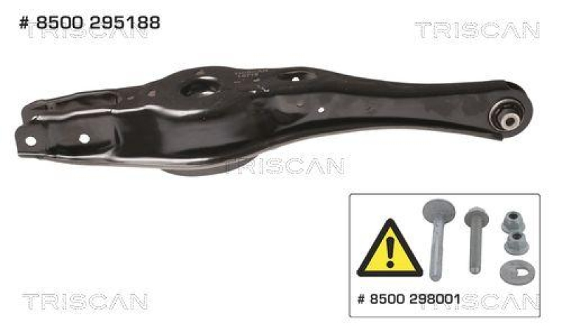 TRISCAN 8500 295188 Querlenker Hinterachse f&uuml;r Audi, Seat, Skoda, Vw