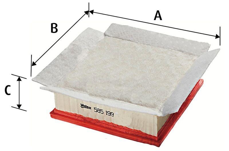 VALEO 585199 Luftfilter