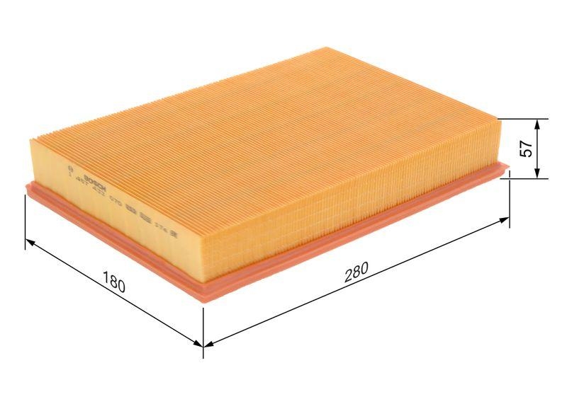 BOSCH 1 457 433 070 Luftfilter