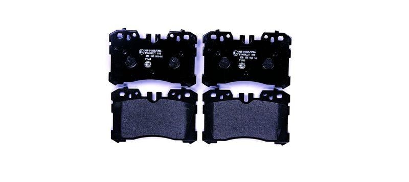 HELLA 8DB 355 006-661 Bremsbelagsatz, Scheibenbremsbelag f&uuml;r LEXUS LS (UVF4/USF4)