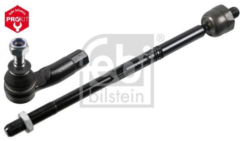 FEBI BILSTEIN 39357 Spurstange mit Endst&uuml;ck, Mutter und Sicherungsmutter f&uuml;r VW-Audi