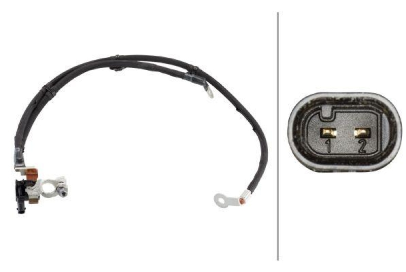 HELLA 6PK 010 544-921 Sensor, Batteriemanagemen