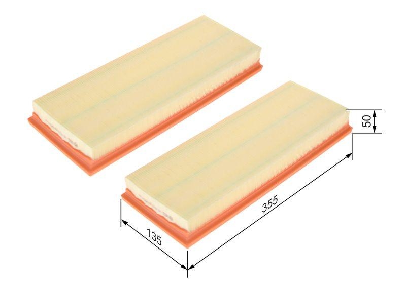 BOSCH 1 457 433 071 Luftfilter