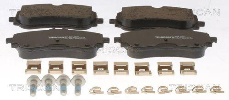 TRISCAN 8110 29193 Bremsbelag Hinten f&uuml;r Vw, Audi, Skoda