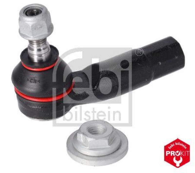 FEBI BILSTEIN 172722 Spurstangenendst&uuml;ck mit Sicherungsmutter f&uuml;r VW-Audi