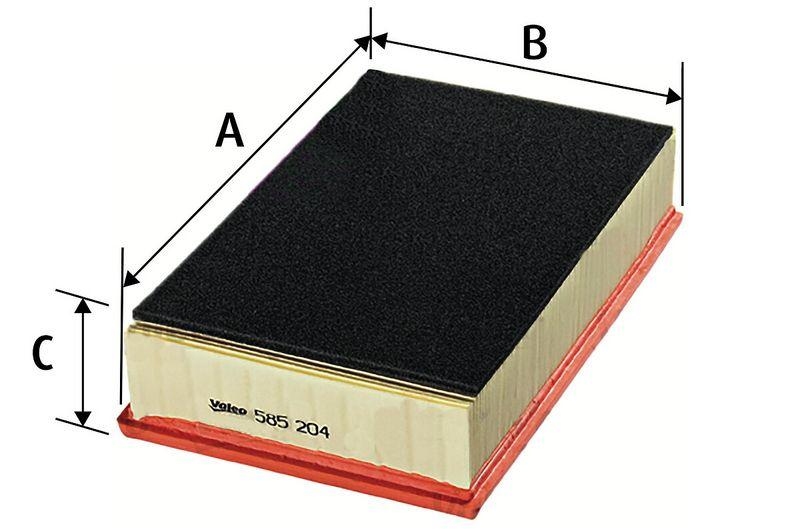 VALEO 585204 Luftfilter