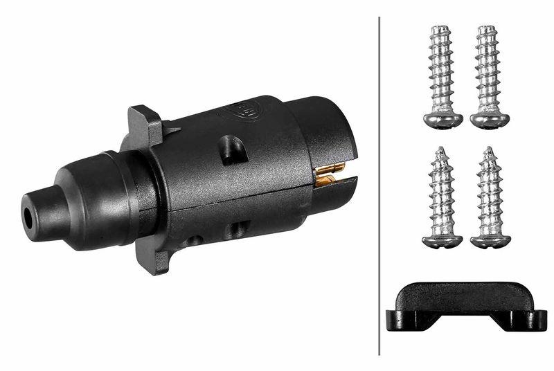 HELLA 8JA 001 930-001 Stecker K 05, 7 polig Schraubkontakt