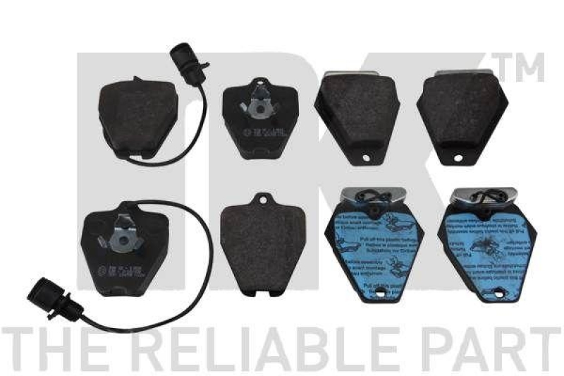 NK 224744 Bremsbelagsatz, Scheibenbremse f&uuml;r AUDI