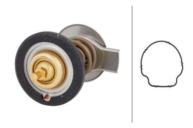 HELLA 8MT 354 777-921 Thermostat, Kühlmittel für MB