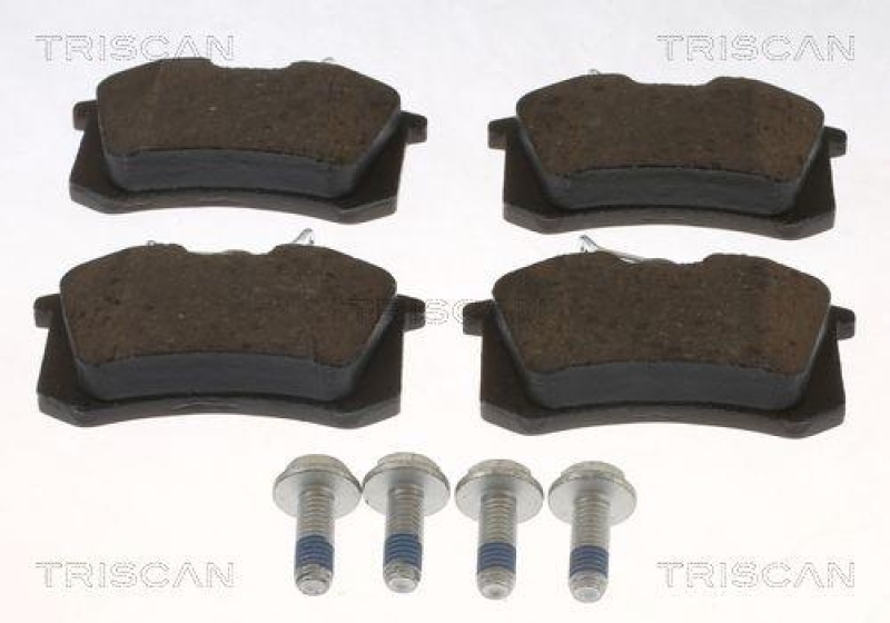 TRISCAN 8110 29196 Bremsbelag Hinten f&uuml;r Audi, Seat, Vw, Skoda