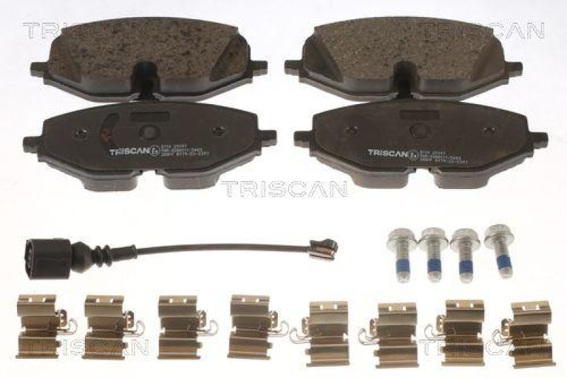 TRISCAN 8110 29197 Bremsbelag Vorne f&uuml;r Seat, Volkswagen