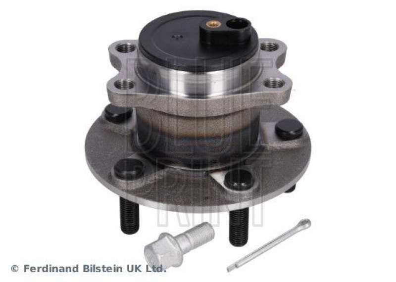 BLUE PRINT ADC48358 Radlagersatz mit Radnabe, ABS-Impulsring und Befestigungsschrauben f&uuml;r MITSUBISHI