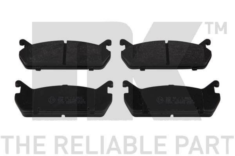 NK 229973 Bremsbelagsatz, Scheibenbremse f&uuml;r DAIHATSU, MAZDA