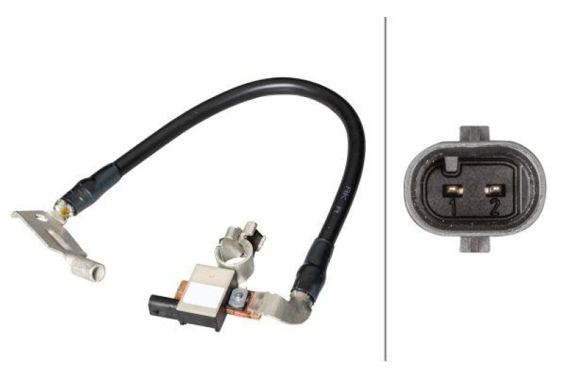 HELLA 6PK 013 288-911 Sensor, Batteriemanagemen