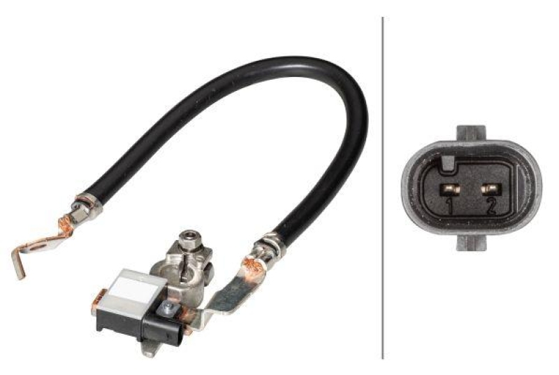 HELLA 6PK 013 442-901 Sensor, Batteriemanagemen