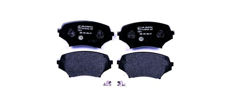 HELLA 8DB 355 006-771 Bremsbelagsatz, Scheibenbremsbelag f&uuml;r MAZDA MX-5 III (NC)
