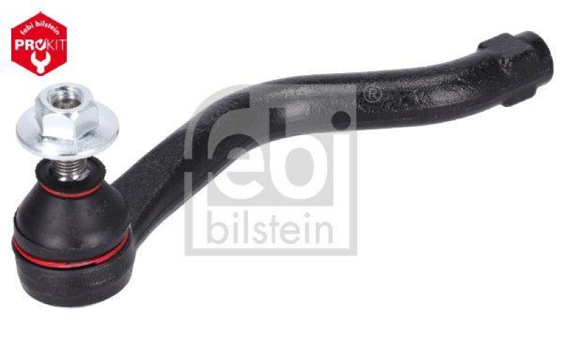 FEBI BILSTEIN 42241 Spurstangenendst&uuml;ck mit Kronenmutter, Splint und Schmiernippel f&uuml;r HONDA