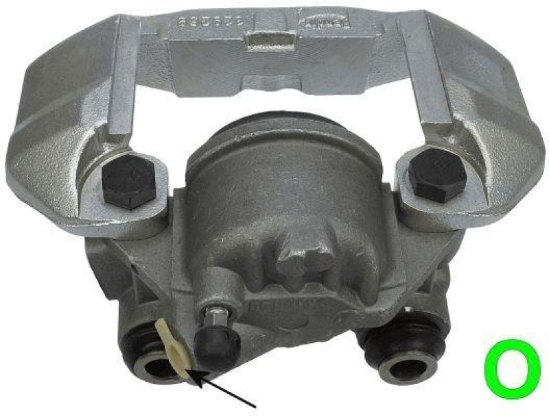 HELLA 8AC 355 388-071 Bremssattel für PEUGEOT 106 I (1A/1C)