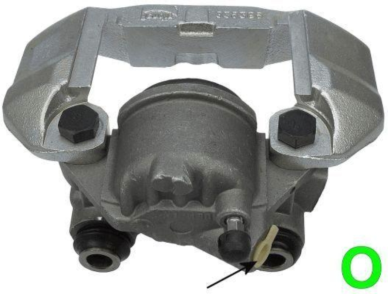 HELLA 8AC 355 388-081 Bremssattel f&uuml;r PEUGEOT 106 I (1A/1C)