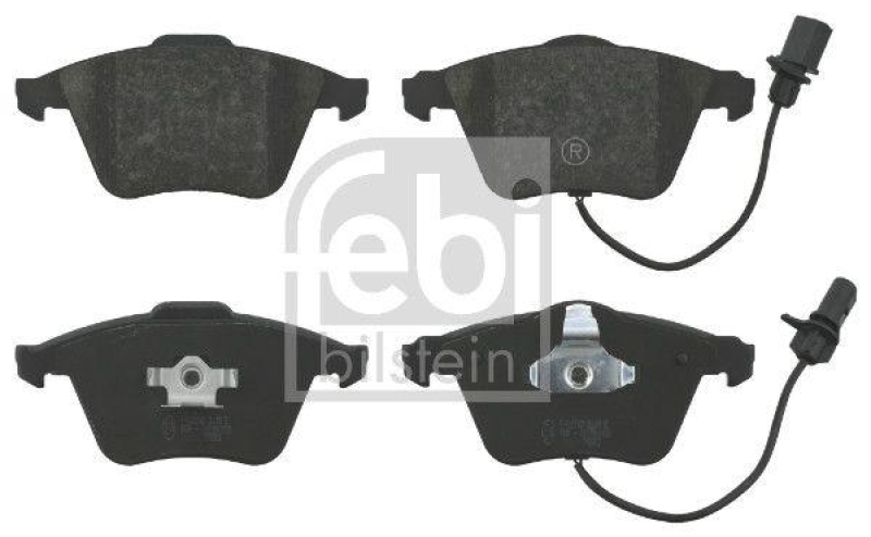FEBI BILSTEIN 16584 Bremsbelagsatz f&uuml;r VW-Audi