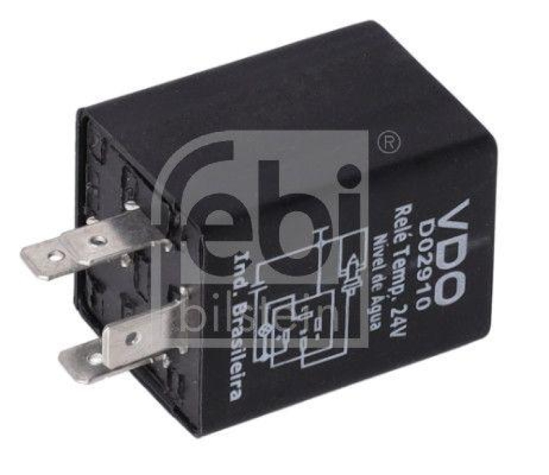 FEBI BILSTEIN 10074 Relais für Kühlwasserstand für Scania