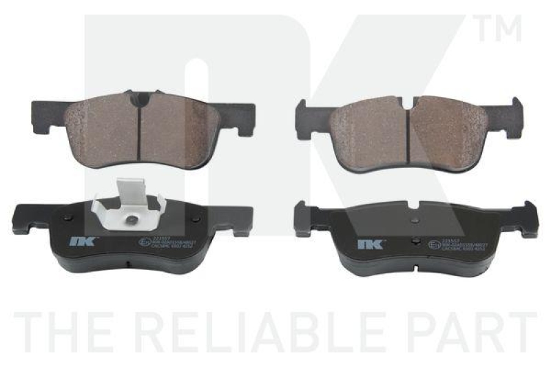 NK 221557 Bremsbelagsatz, Scheibenbremse f&uuml;r BMW