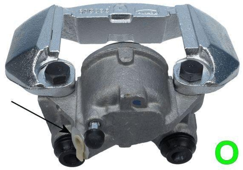 HELLA 8AC 355 388-091 Bremssattel f&uuml;r PEUGEOT