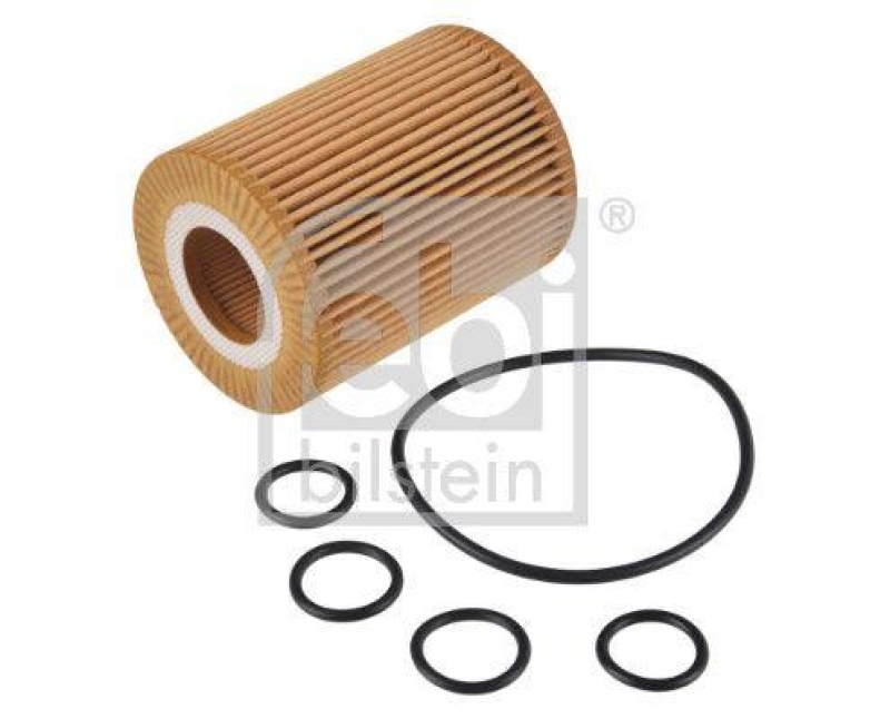FEBI BILSTEIN 108305 Ölfilter mit Dichtringen für Opel