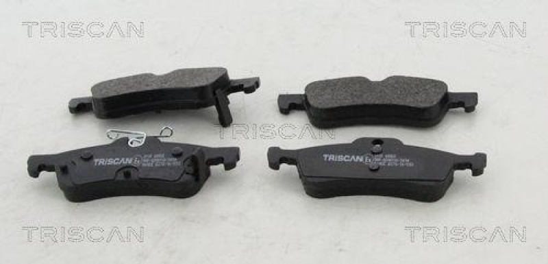 TRISCAN 8110 40068 Bremsbelag Hinten für Honda Civic