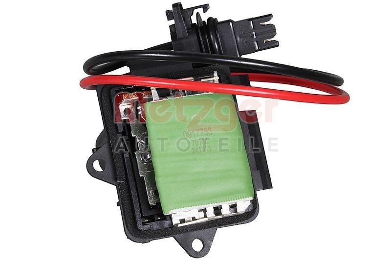 METZGER 0917753 Widerstand, Innenraumgebl&auml;se f&uuml;r RENAULT