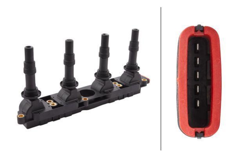 HELLA 5DA 358 000-041 Z&uuml;ndspule, 5 polig f&uuml;r OPEL/SAAB