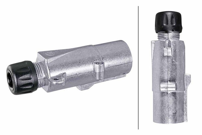 HELLA 8JA 003 831-001 Stecker, 7 polig, Metall Schraubkontakt
