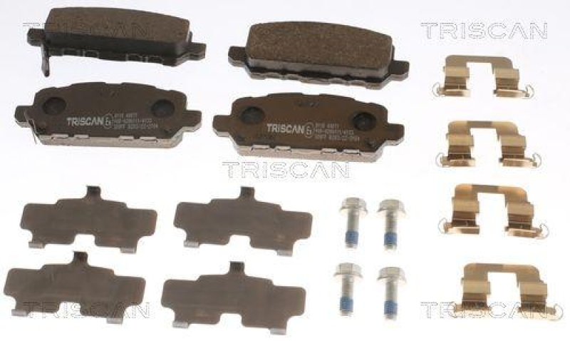 TRISCAN 8110 40071 Bremsbelag Hinten f&uuml;r Honda