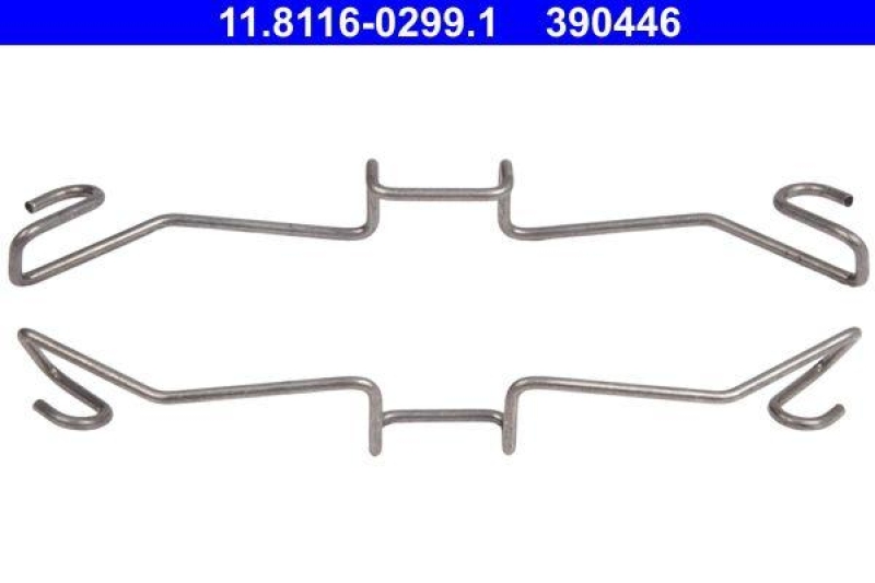 ATE 11.8116-0299.1 Geh&auml;usehalteFeder