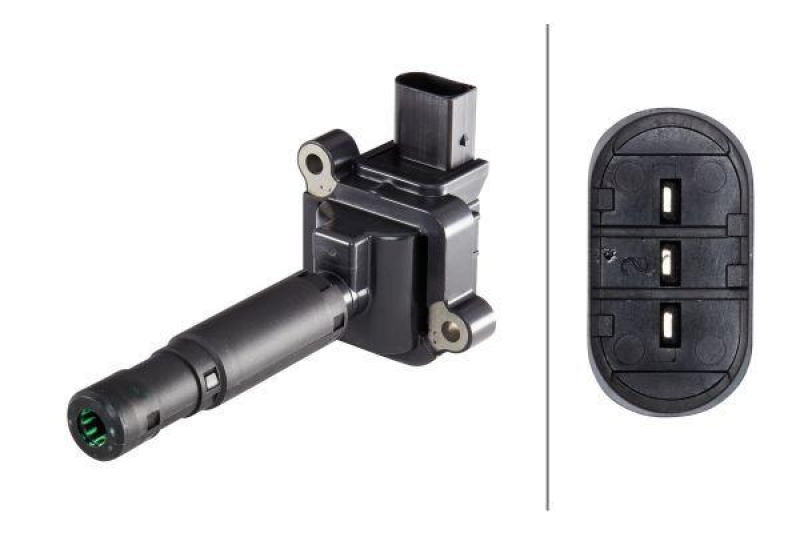 HELLA 5DA 358 000-111 Z&uuml;ndspule, 3 polig f&uuml;r MB