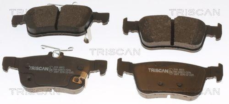 TRISCAN 8110 40072 Bremsbelag Hinten f&uuml;r Honda