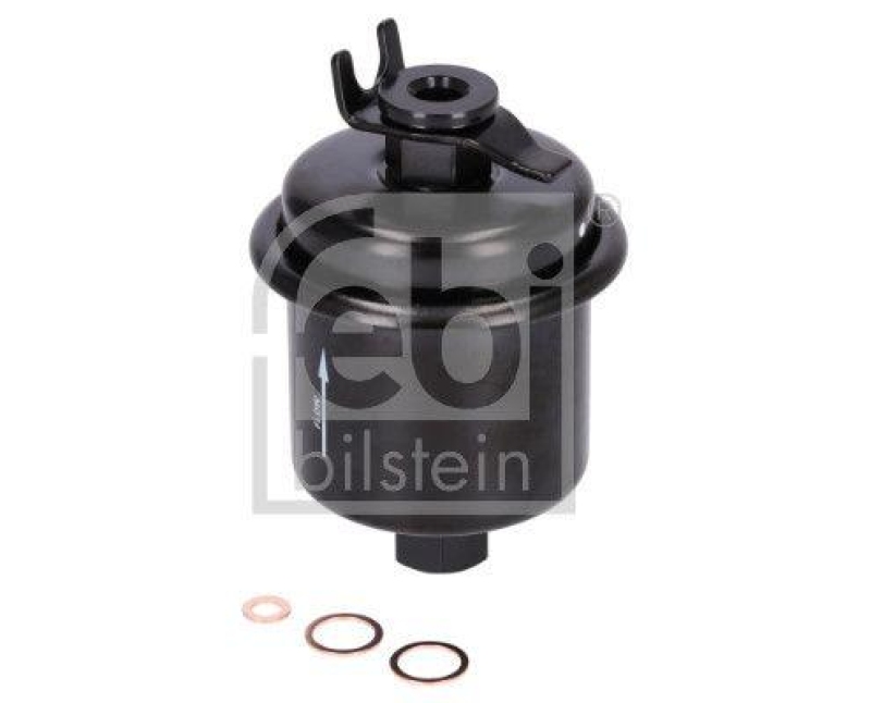 FEBI BILSTEIN 26447 Kraftstofffilter mit Dichtringen für HONDA