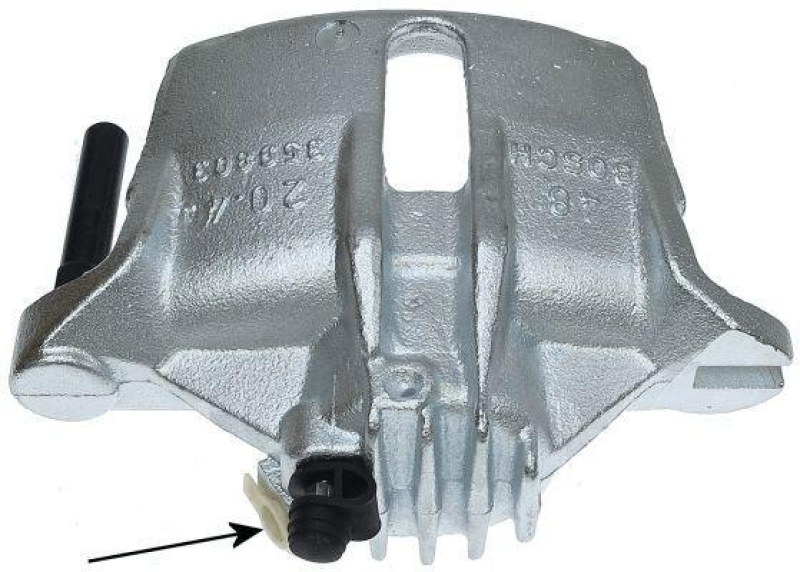 HELLA 8AC 355 388-131 Bremssattel f&uuml;r PEUGEOT 206 (2A/C)