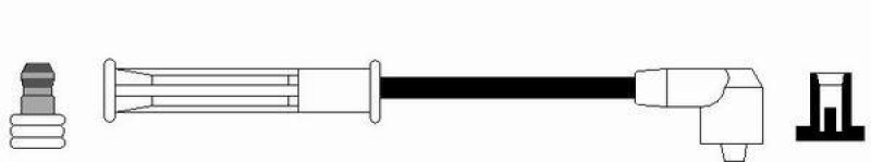 NGK 44004 Z&uuml;ndkabel PU-3A-000 643 050 |Z&uuml;ndleitung