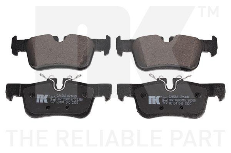 NK 221568 Bremsbelagsatz, Scheibenbremse f&uuml;r BMW, MINI