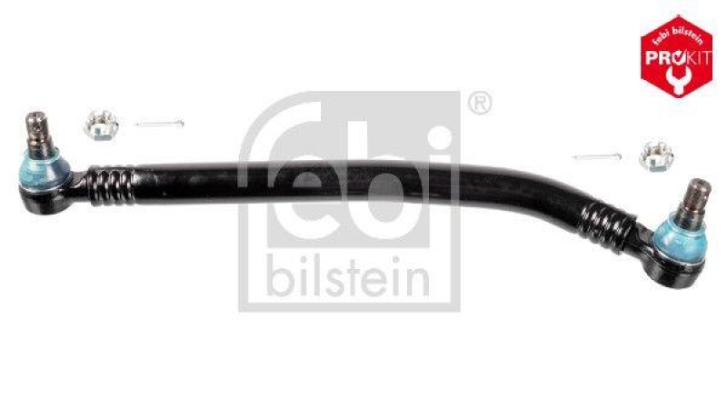 FEBI BILSTEIN 39376 Lenkstange mit Kronenmuttern und Splinten f&uuml;r Scania